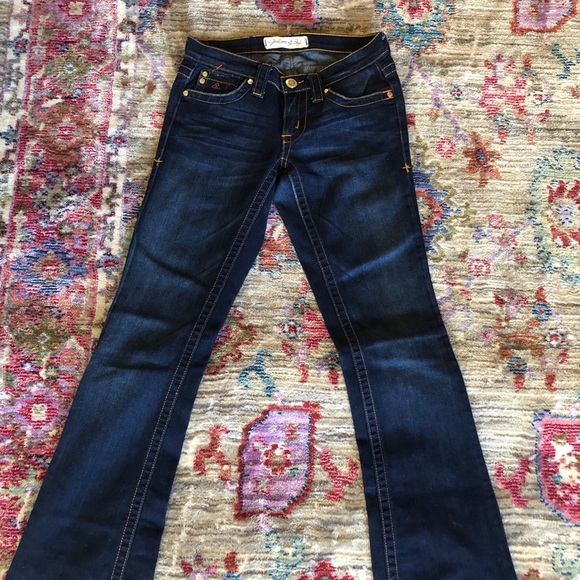 Plastic by Gly Boot Cut Denim Jeans - Picture 1 of 6